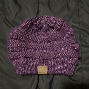 C.C exclusive purple hat